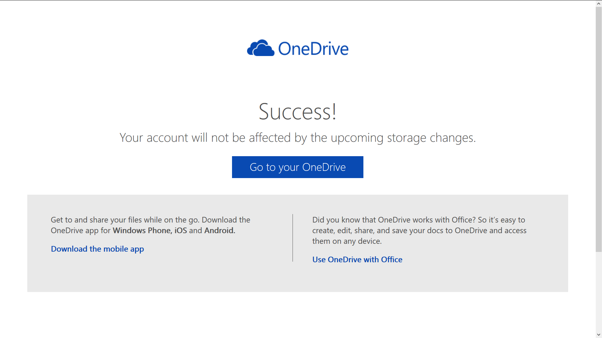 Microsoft 早前宣佈 OneDrive 更改免費儲存容量，由原本的 15GB 減至 5GB，就算付費用戶也取消了無限儲存服務，此舉遭到了不少 OneDrive 用戶惡評、怨聲載道。