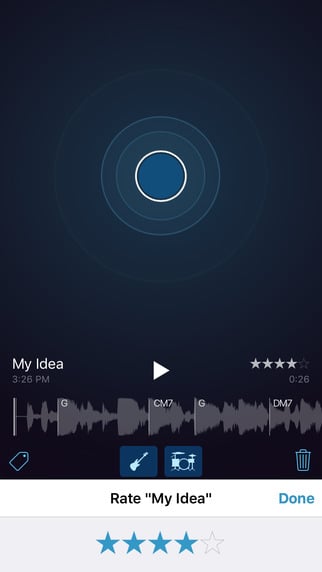 在 App Store 的錄音程式何其多，最近 Apple 官方推出一款《Music Memos》App，是專為錄製音樂而設的。