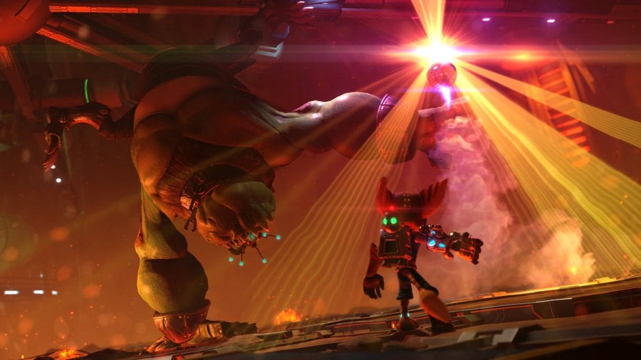 PlayStation 4 獨佔遊戲《Ratchet & Clank》，是以原作 PS2 版《Ratchet & Clank》為藍本，經過重新製作的冒險遊戲。SCEH 宣佈該遊戲將於 4 月 12 日推出，購買首批藍光光碟版的顧客更可獲得早購特典「彈跳者武器」；4 月 12 日至 25 日期間於 PlayStation Store  購買數碼版遊戲的顧客同樣可獲得上述特典。