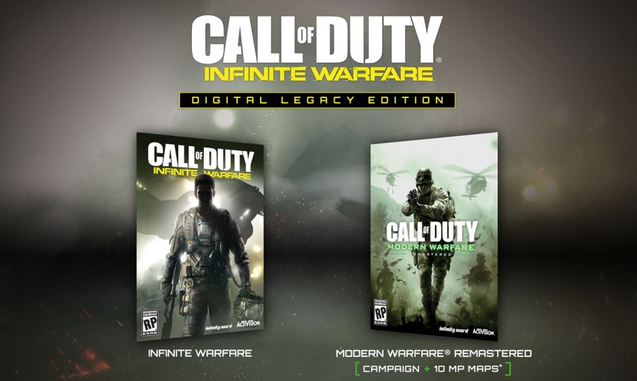 射擊遊戲 Call of Duty 又有新作，官方正式公佈了《Call of Duty: Infinite Warfare》將於 11 月 4 日推出。今集由著名的開發團隊 Infinity Ward 操刀，故事設定在未來，玩家可以駕駛戰艦從地球打到上太空。