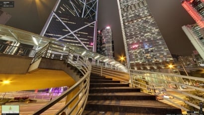 Google 地圖街景服務　加入香港具代表性的樓梯景