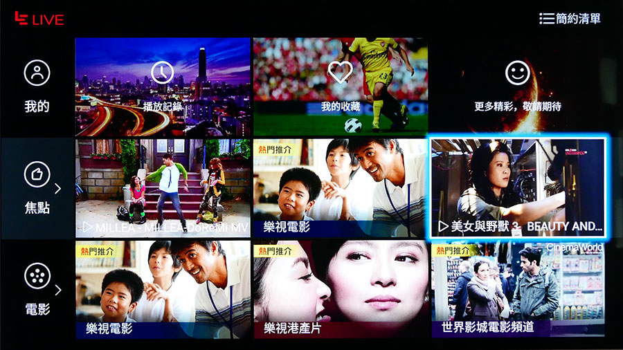 樂視早前在香港推出了全新的 Series 3 X65 電視，八千蚊唔使有 65 吋 4K 電視，如果 join 埋「超級影視會員」還有每年 $600 機價回贈，實在相當抵玩。電視的用家介面也更新到 EUI5.5，今次就同大家睇下新功能同節目，仲會睇下 4K 修復版的李小龍電影系列質素去到邊！