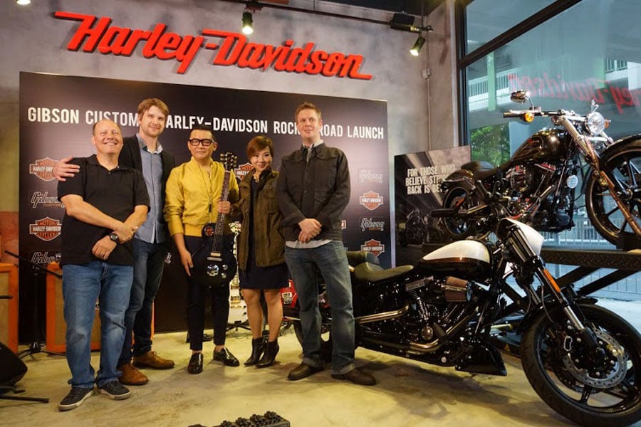 Harley-Davidson 與 Gibson Brands 合作　柴灣陳列室兼作音樂表演場地