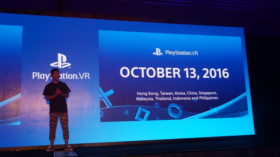SIEH 正式公佈 PlayStation VR 將於 2016 年 10 月 13 日在香港開賣，售價為 $3,180；同時亦會推出包含 PS VR 及 PS Camera 的同捆裝，售價為 $3,480。