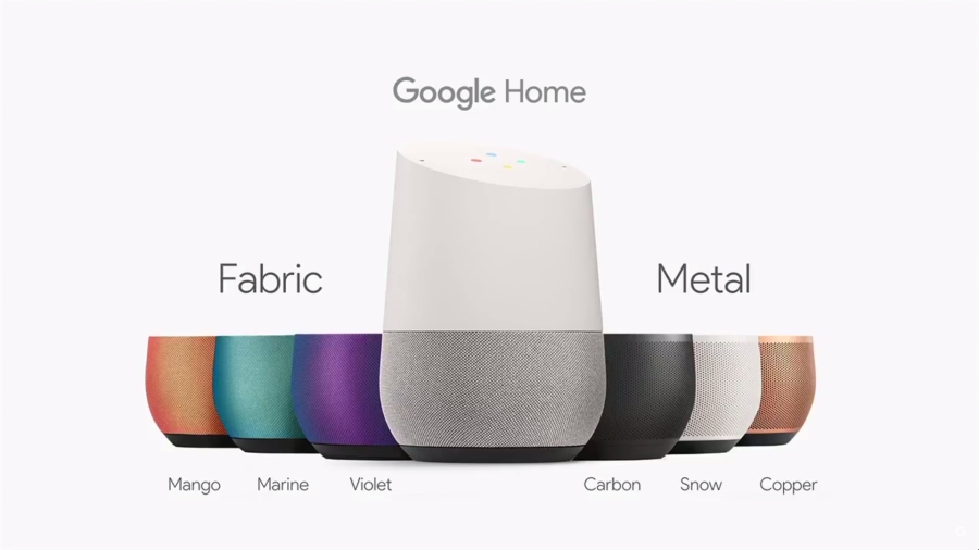 Google 於「Made by Google」產品發佈會上展示了最新的智能管家裝置，名為 Google Home。類似 Amazon 早前推出的 Echo，同樣是透過語音就可以控制家中的家電及音樂播放。