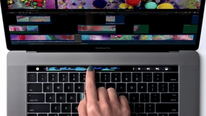 全新 MacBook Pro 輕薄登場　加入 Touch Bar 取代實體功能鍵