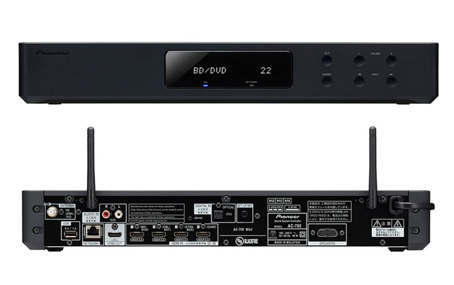 上年開始有 Soundbar 支援 Dolby Atmos 音效，今次 Pioneer 最新的 3.1.2 Soundbar FS-EB70 亦通過加入斜上發聲單元，配合天花和牆身反射，獲得全面的音效包圍感，而且連 DTS:X 也支援。新機會於 11 月初在日本推出，售價為 13 萬日圓（約 $9,600 港元）。