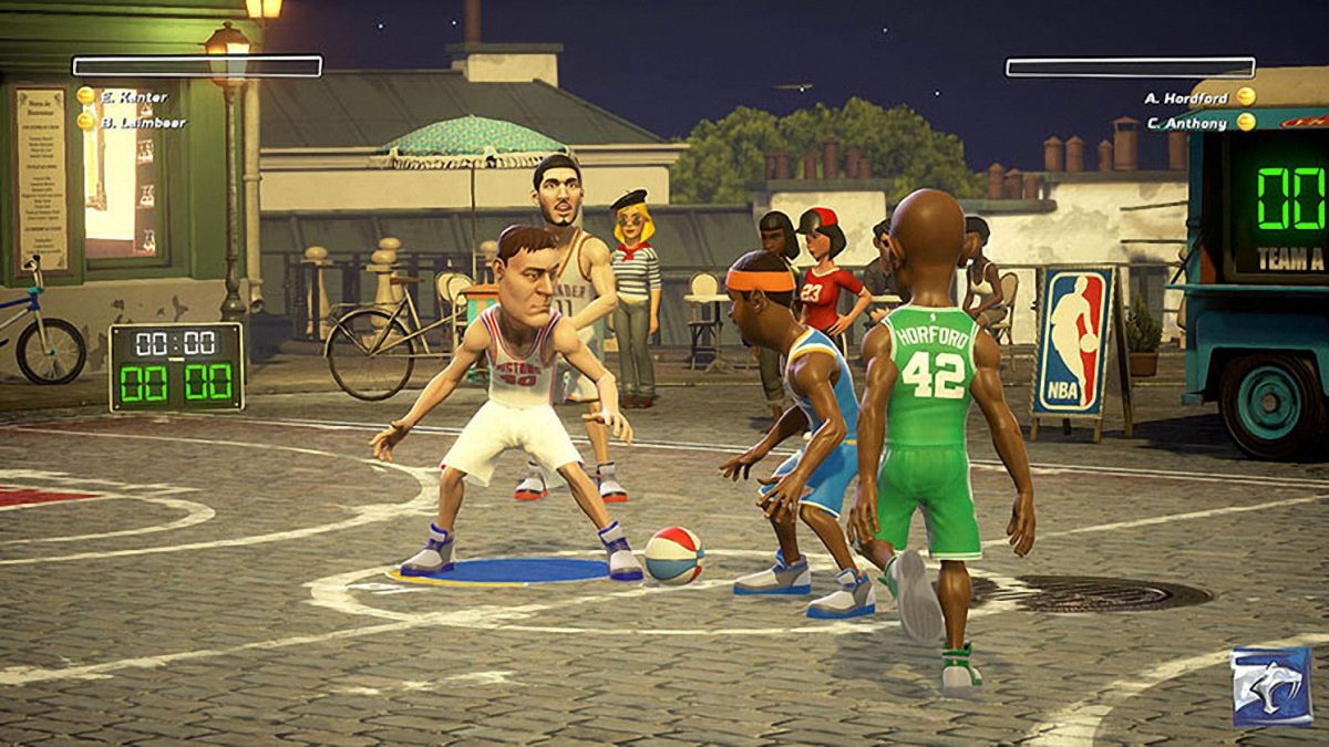 相信不少 80 後也玩過超級任天堂推出的《NBA Jam》，以二打二的模式對戰，可以無視犯規瘋狂入樽，十分過癮！Saber Interactive 即將推出的《NBA Playgrounds》玩法跟《NBA Jam》差不多，幾乎每個球員都可以跳上幾層樓高、空中翻騰幾個圈後入樽，瘋狂得來很爽快。將於 5 月份在 PS4、Xbox One、Switch 及 PC 平台上推出，售價為 19.99 美元（約 $160 港幣）。