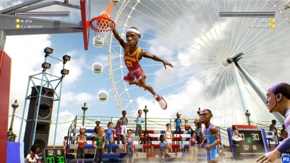 超級彈跳入樽　《NBA Playgrounds》街頭籃球賽