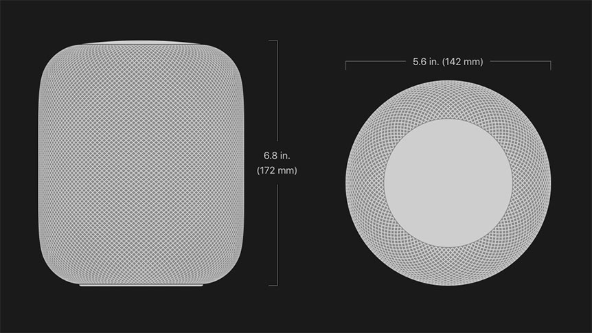 Apple Store 一向都有賣其他品牌的藍牙、網絡喇叭，今次 WWDC 2017 上 Apple 終於公佈了自家製的智能喇叭 HomePod。用上 7 組高音單元以及 360 度發聲的低音單元，配合 6 組收音咪以及 A8 處理晶片，支援自動音效調校之外，仲會支援新一代的 AirPlay 2 技術，可以配對多隻 HomePod 或者其他 AirPlay 2 喇叭作多房間音樂串流。