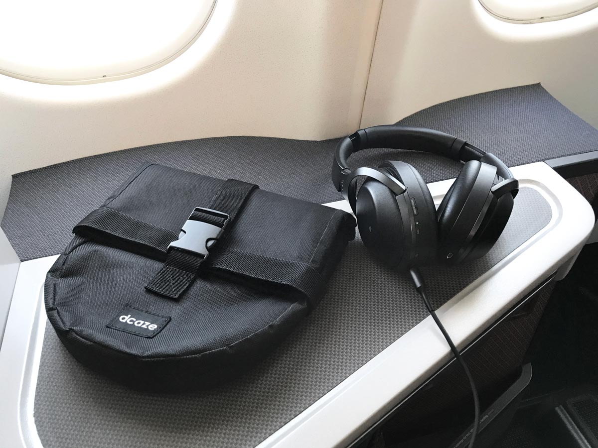 飛行常客必備　dcaze 耳機袋更輕鬆更保護