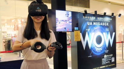 UA MegaBox 十周年展：展出歷年 IMAX 珍貴放映器材　同場設 VR 試玩