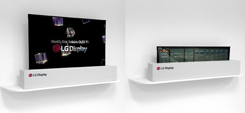 LG 近年一直致力 OLED 面板技術的研發，好多其他品牌推出的 OLED TV 都是採用 LG 提供的面板。今年 CES 上面，LG 就展出了全球首款 88 吋 8K 解像度的 OLED 電視，是現時尺寸最大、解像度最高的 OLED 電視產品。同時展出的還有 65 吋可以捲起的「變形」4K OLED TV，相信未來幾年 OLED 電視的技術發展會更加精彩。