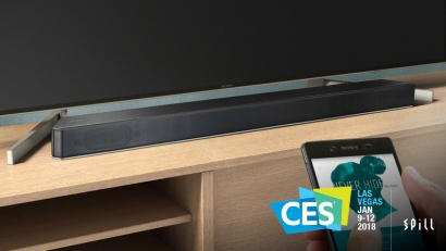 【CES 2018】簡約享受 3D 聲效　Sony 推出全球首款 3.1 聲道 Dolby Atmos Soundbar