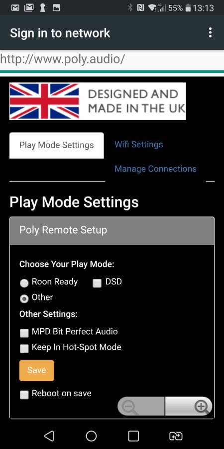 繼 Hugo 2 面世之後，英國音響品牌 Chord Electronics 趁勝追擊再推出一款 Poly，是便攜解碼耳擴 Mojo 的升級模組。簡單一插後，立即變身成 DAP，以及設置無線網絡功能。Poly 沒有屏幕，沒有實體按鍵，主要以手機 App 作操控，確實是一件很有創意的流動音響產品。