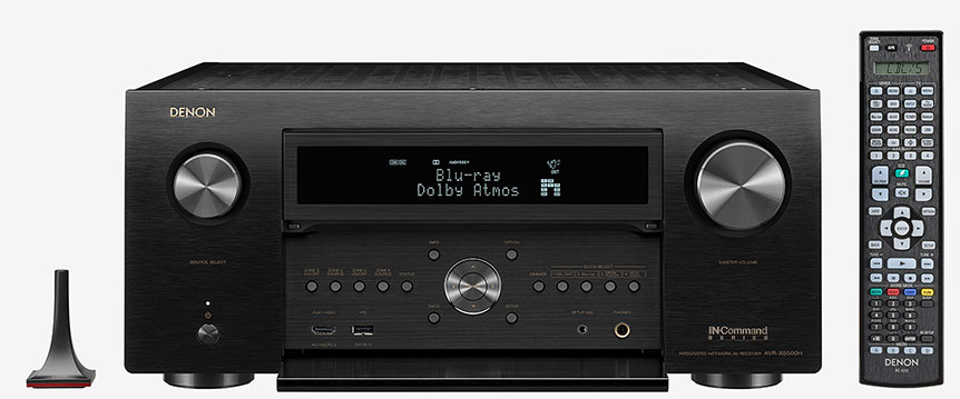 Denon 對上一部旗艦機 AVR-X7200W/X7200WA 已經推出了一段時間，連兄弟品牌 Marantz 都已經更新了 SR-8012，今次終於等到 Denon 的頂級新機。新旗艦 AVC-X8500H 除了和最近 Denon 的高階機一樣原生支援 Auro-3D 之外，更是業界首部真正 13.2 聲道 AV 合併擴音機，可以支援到 Dolby Atmos 的 7.2.6 聲道輸出，是現時民用合併機之最！
延伸閱讀：【評測】Marantz SR8012：久違「8」字頭旗艦 功能音效均屬「頂配」