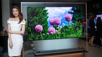 LG 4K OLED 牆紙電視再進化　α9 智能處理器加持色彩更準、支援 HFR