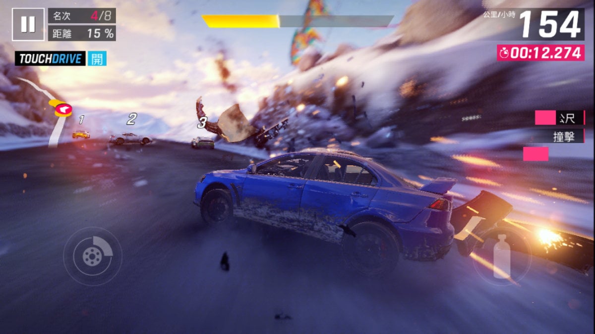 Gameloft 的 Asphalt 狂野飆車系列賽車遊戲，自 2004 年首作發行至今已有 10 多年。最新力作《狂野飆車9：競速傳奇》採用 Gameloft 所開發的遊戲引擎，加入全新操作方式，並且收集超過 50 輛全球知名的極速跑車。