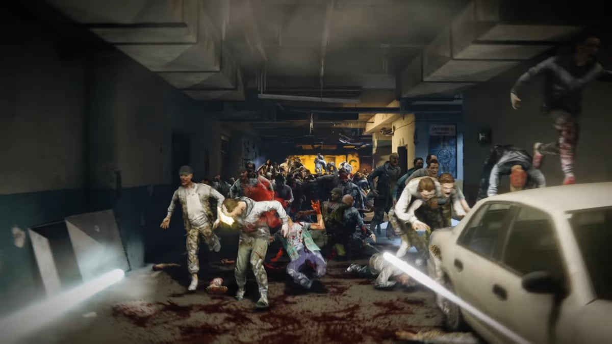 以電影《World War Z》改編的同名遊戲日前在德國遊戲展 Gamescom 2018 公開了最新實機畫面的宣傳片，大家會見到電影入面的喪屍「人海」戰術，疊堆成山，有點像玩「無雙」的感覺，十分爽快。