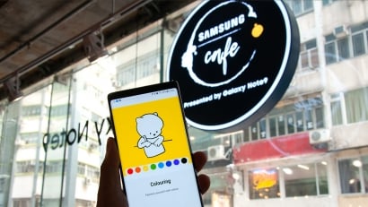 全港首間 Pop-up Samsung Café 開幕 　Note 迷可率先試玩 Galaxy Note 9