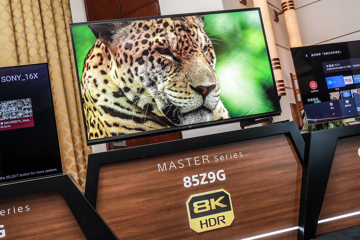 Sony Z9G 系列 8K 旗艦登場！　另有 OLED、4K、Full HD 共 26 個尺寸型號大晒冷