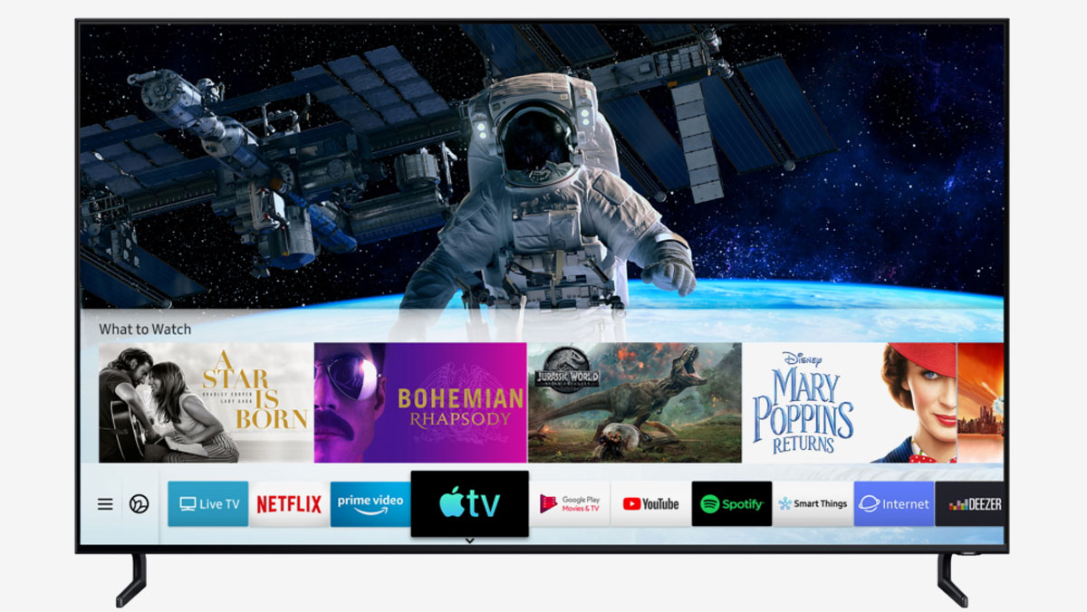 Samsung 2019 年及指定 2018 年智能電視升級支援 Apple TV App 及 AirPlay 2