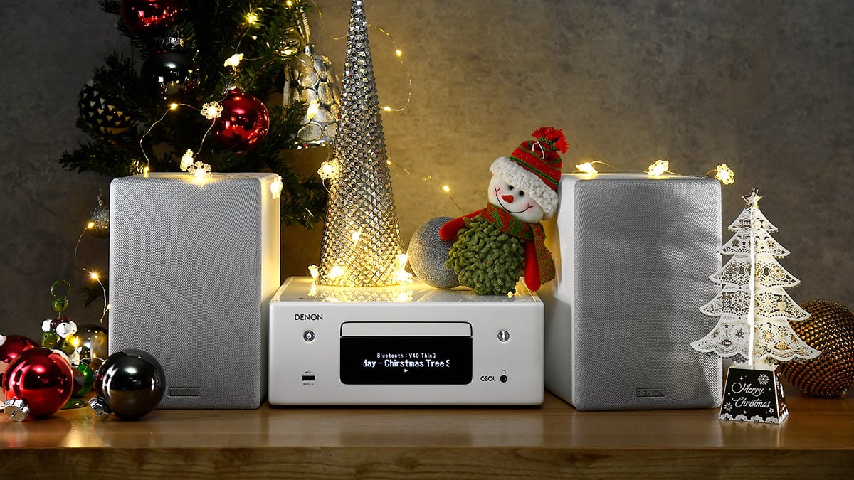 【Xmas Special】Denon CEOL N10：純白靚聲兼具 CD 與音樂串流