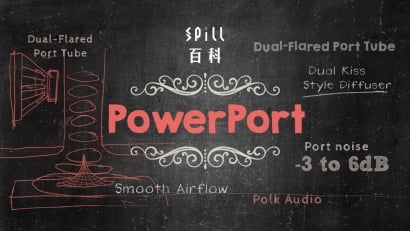 PowerPort：不一樣的低音反射孔　高能量、低噪音、低失真