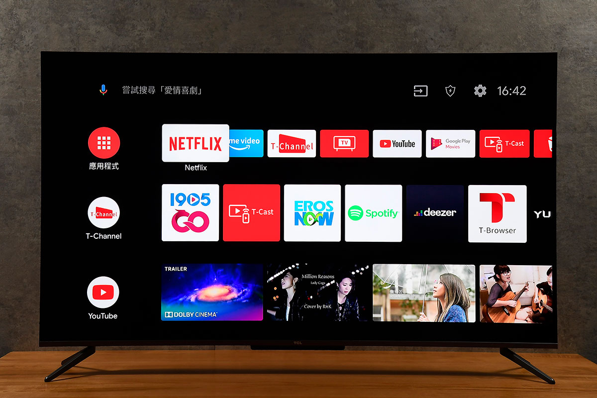 Sony 的 Android TV 好多功能、Samsung 的 QLED TV 好好畫質，如果可以二合為一就好？TCL 今年新推出的 C71 系列就採用了 Android TV 系統以及 4K QLED 面板，加上支援 Dolby Vision 以及 Dolby Atmos，規格相當不錯，到底實際使用效果又如何？今次就詳細試試。