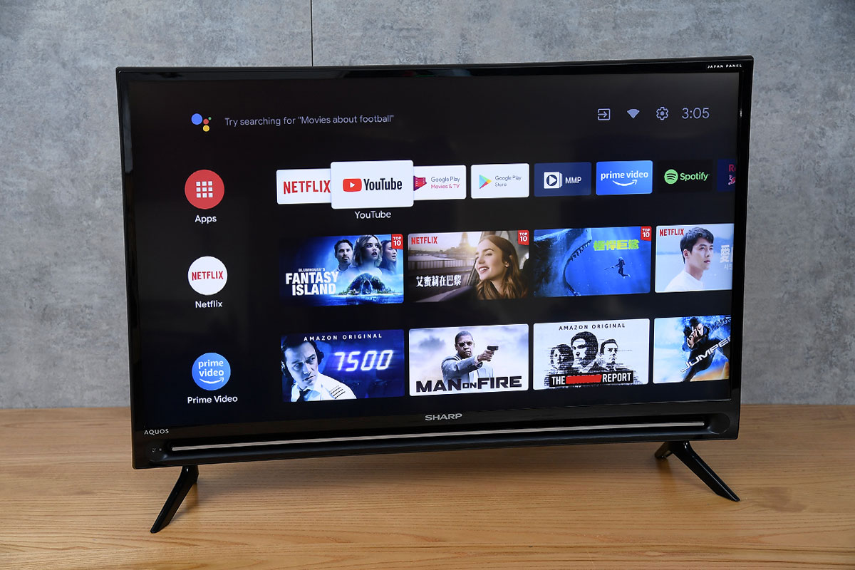 Android 手機的用家非常多，至於 Android TV 系統的電視 App 雖然比起手機少，不過功能和設計近似，所以也有不少捧場客。至於大牌子的 Android TV 選擇一直主要得 Sony，今次 Sharp 推出的新一代 Android TV 系列，除了繼續保持近年的大畫面實惠價錢之外，更採用了日本製 4K 面板，質素有保證，今次借到手測試的 60 吋型號更加一萬元有找就買到。