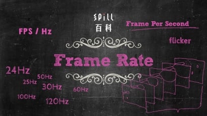 幀率（Frame Rate）：每秒顯示影像格數　電影感、流暢度、畫面閃爍都有關？