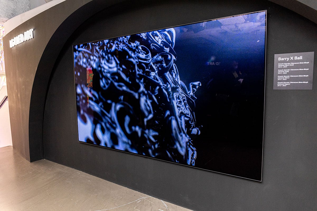 LG 繼早前以大會指定屏幕身份，參與典亞藝博 2022（Fine Art Asia 2022）之後，也同時成為 Digital Art Fair Xperience 體驗展的數碼顯示屏幕夥伴，以旗下最頂尖的 OLED 電視和遊戲屏幕，呈現與眾不同的數碼藝術品。