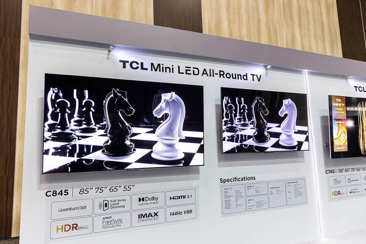 TCL 2023 年全新 Mini LED、QLED 4K 電視系列剛剛在亞太區新品發佈會隆重登場，我們就親身來到泰國曼谷會議中心同大家試睇一下，配備全新人工智能處理器 AiPQ Processor 3.0，以及 Dolby Vision IQ、Dolby Atmos、Game Master 2.0 等最新影音技術的一系列新型號。