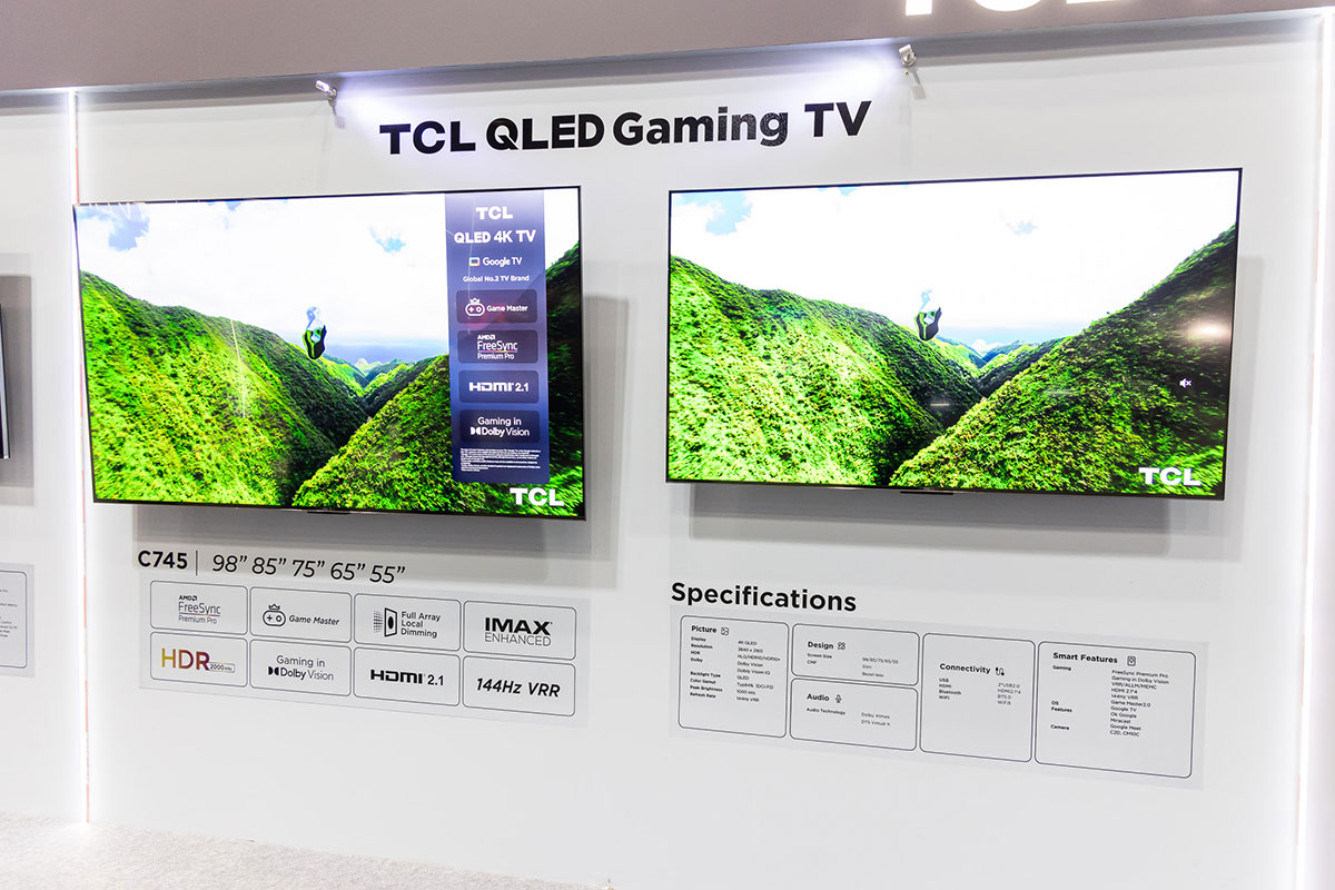 TCL 2023 年全新 Mini LED、QLED 4K 電視系列剛剛在亞太區新品發佈會隆重登場，我們就親身來到泰國曼谷會議中心同大家試睇一下，配備全新人工智能處理器 AiPQ Processor 3.0，以及 Dolby Vision IQ、Dolby Atmos、Game Master 2.0 等最新影音技術的一系列新型號。