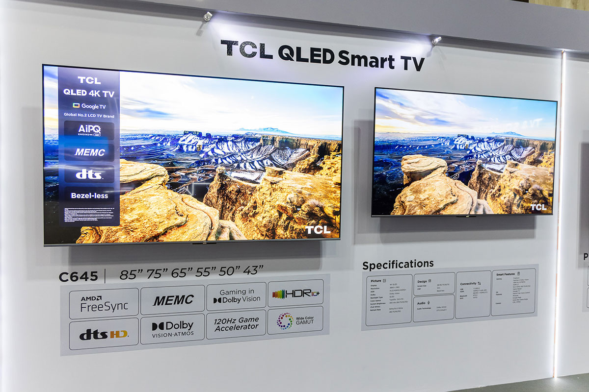 TCL 2023 年全新 Mini LED、QLED 4K 電視系列剛剛在亞太區新品發佈會隆重登場，我們就親身來到泰國曼谷會議中心同大家試睇一下，配備全新人工智能處理器 AiPQ Processor 3.0，以及 Dolby Vision IQ、Dolby Atmos、Game Master 2.0 等最新影音技術的一系列新型號。