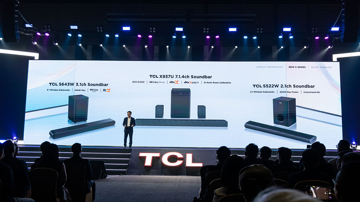 TCL 2023 年全新 Mini LED、QLED 4K 電視系列剛剛在亞太區新品發佈會隆重登場，我們就親身來到泰國曼谷會議中心同大家試睇一下，配備全新人工智能處理器 AiPQ Processor 3.0，以及 Dolby Vision IQ、Dolby Atmos、Game Master 2.0 等最新影音技術的一系列新型號。