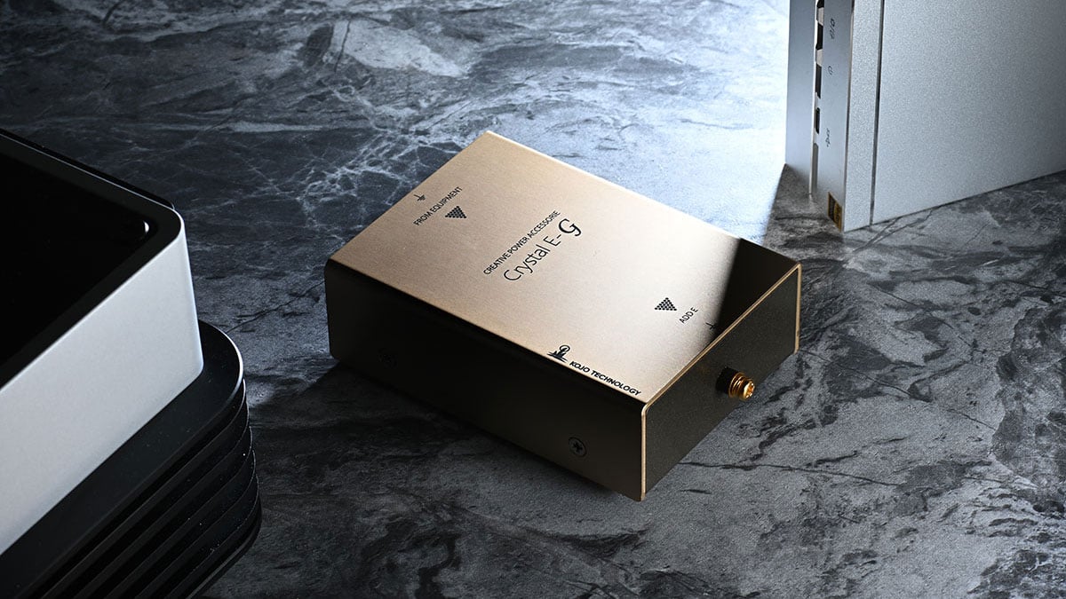 【評測】KOJO Technology Crystal E-G：68 倍面積自家「最大」地盒　聽得出的音質提升