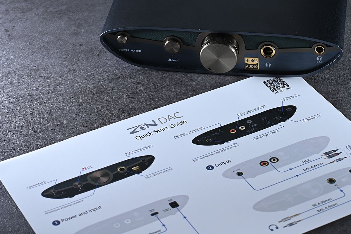 ZEN DAC 系列是 iFi 廣受好評而且有大量獎項肯定的解碼耳擴系列，包括連續 4 年被《What Hi-Fi?》評為「200 英鎊以下最佳 DAC」。今次最新推出的 ZEN DAC 3 就一口氣將 Hi-Res 支援規格加倍至高達 PCM 32bit/768kHz、DSD512，也繼續支援 MQA 解碼，改用了 USB-C 讓連接更方便，深灰色的全新外形也更專業。