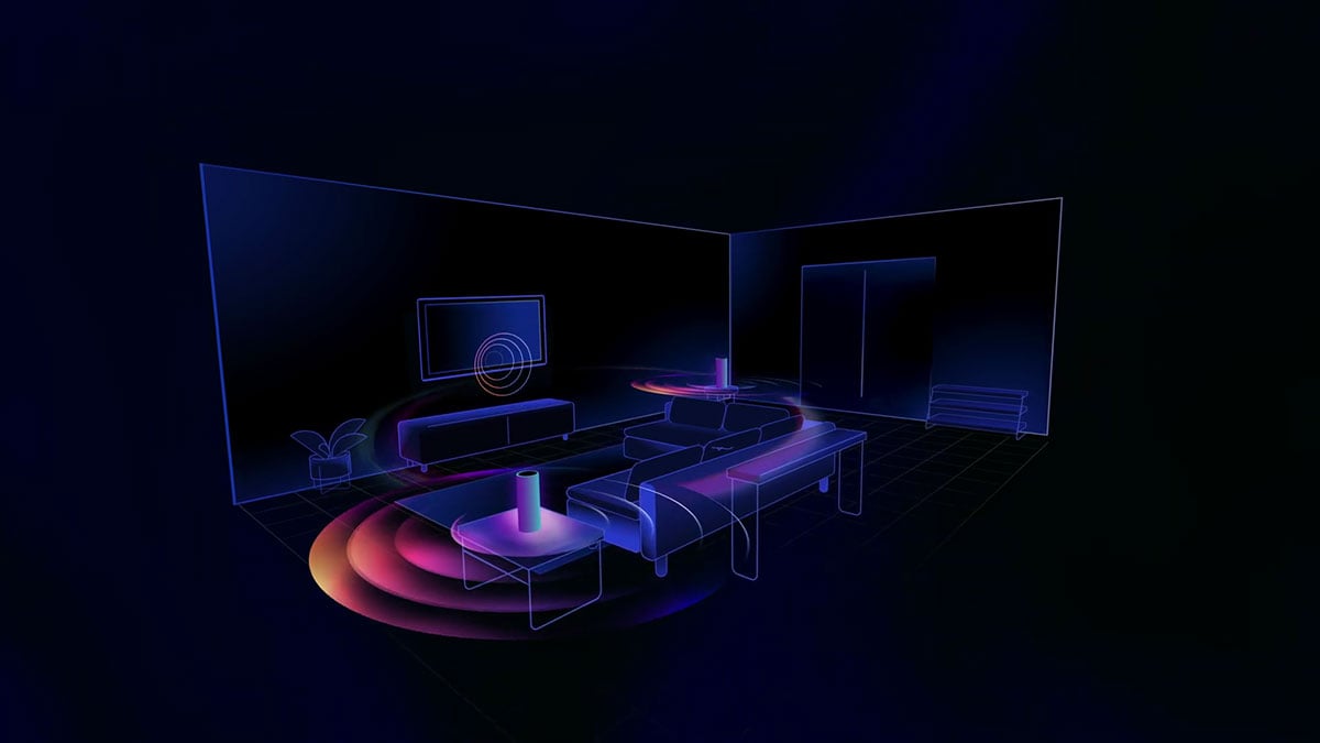 幾年前 Samsung 推出了 Q-Symphony 技術，讓自家兼容的電視與 Soundbar 可以協同輸出 Dolby Atmos 等環繞聲效，其後 LG 也推出了類似的 WOW Orchestra 功能。在 2023 年的德國柏林 IFA 展覽之前，Dolby 就公佈了自家的 Dolby Atmos FlexConnect 技術，可以讓兼容的電視與 Soundbar、無線喇叭等自由組合，輸出 Dolby Atmos 音效。