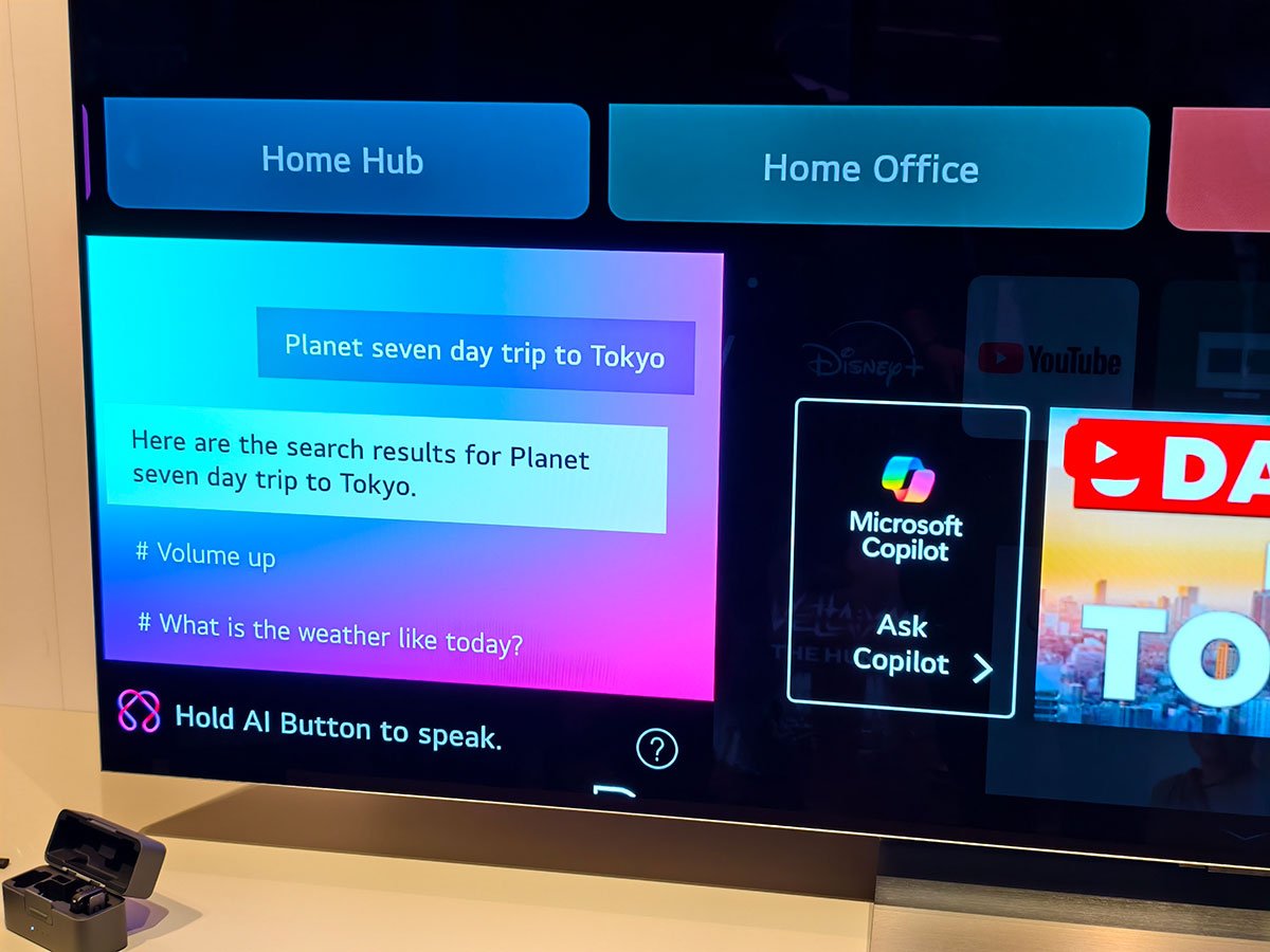 LG 最新在香港公佈了 2025 新一代 OLED evo AI TV G5、M5 系列，採用了第四代 OLED 面板，帶來更高亮度和更佳畫質，同時引入更豐富的 AI 功能和全新 AI Magic Remote，無論搜尋影片內容抑或設定電視都更方便。同時推出的還有同樣畫質和 AI 功能升級的 QNED evo AI 電視系列，以及小巧型格的 4K 投影機 CineBeam Q。